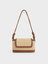 Charles & Ke*th - Sabine Raffia Knotted-Strap Bag - Multi