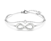 Swar*vski - Hyperbola bangle Infinity, White, Rhodium plated - 5684049