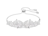 Swar*vski - Idyllia Lilia bracelet Butterfly, White, Rhodium plated - 5636429