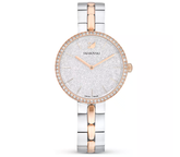 Swar*vski - Cosmopolitan watch Swiss Made, Metal bracelet, White, Mixed metal finish - 5644081
