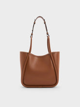 Charles & Ke*th - Mini Lyla Tubular Tote Bag - Chocolate