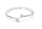 Swar*vski - Mesmera bangle Heart, White, Rhodium plated - 5518814