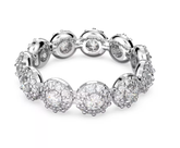 Swar*vski - Una Angelic ring Round cut, White, Rhodium plated - 5642607