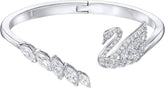 Swar*vski - Swan Lake Rhodium Bangle - 5231330