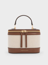 Charles & Ke*th - Enola Top Handle Vanity Bag - Chocolate