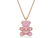 Swar*vski - Teddy pendant Bear, Pink, Rose gold-tone plated - 5642976