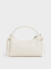 Charles & Ke*th - Hazel Bow Top Handle Bag - Cream