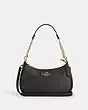 C*ACH Ter* Shoulder Bag In Signature Canvas - Im/Walnut/Black