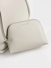 Charles & Ke*th - Lyla Tubular Slouchy Tote Bag - Cream (AD-July)