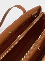 Charles & Ke*th - Midori Geometric Tote Bag - Tan