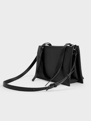 Charles & Ke*th - Midori Geometric Tote Bag - Noir (AD)