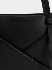 Charles & Ke*th - Midori Geometric Tote Bag - Noir (AD)