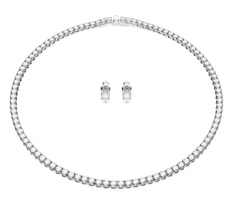 Swar*vski - Matrix Tennis set - Round Cut - Necklace - 5681796