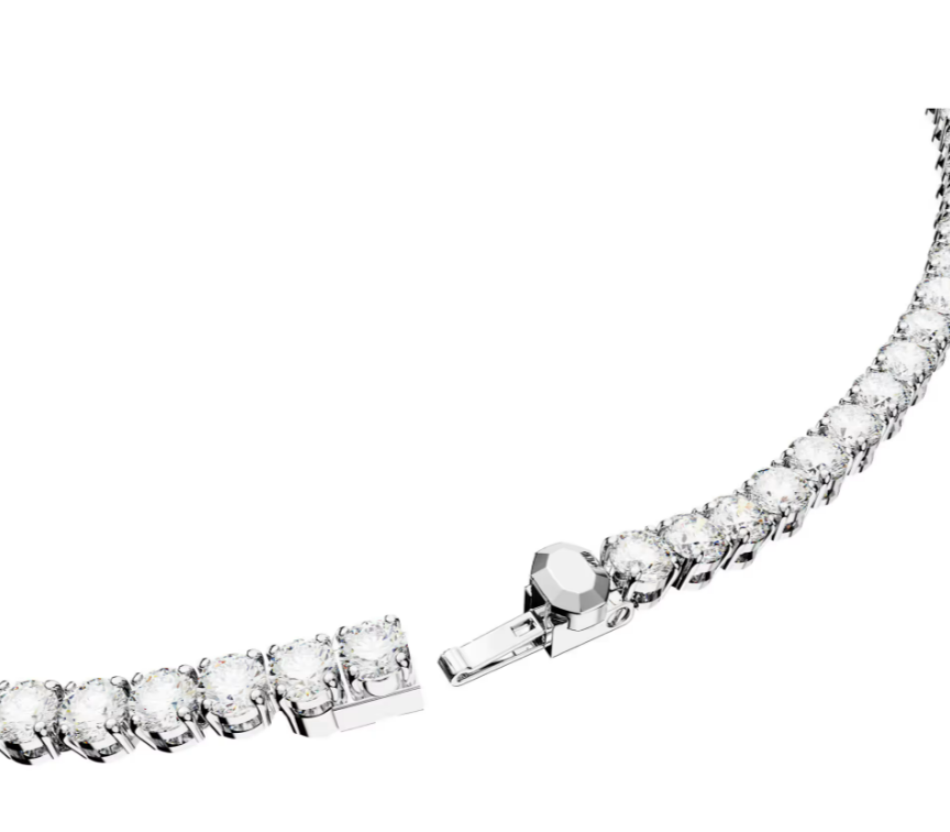 Swar*vski - Matrix Tennis set - Round Cut - Necklace - 5681796
