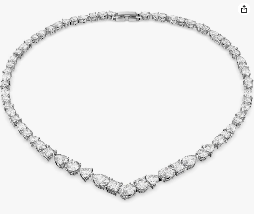 Swar*vski - Tennis Deluxe - Round Cut - Necklace (5665242)