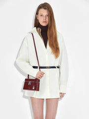 PEDR*  Ari Shoulder Bag - Wine (AD-Sep)