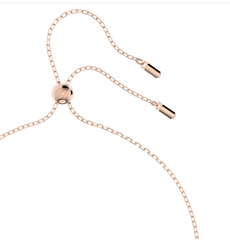 Swar*vski - Hollow pendant Interlocking loop, Rose Gold - 5636496 / 5636497