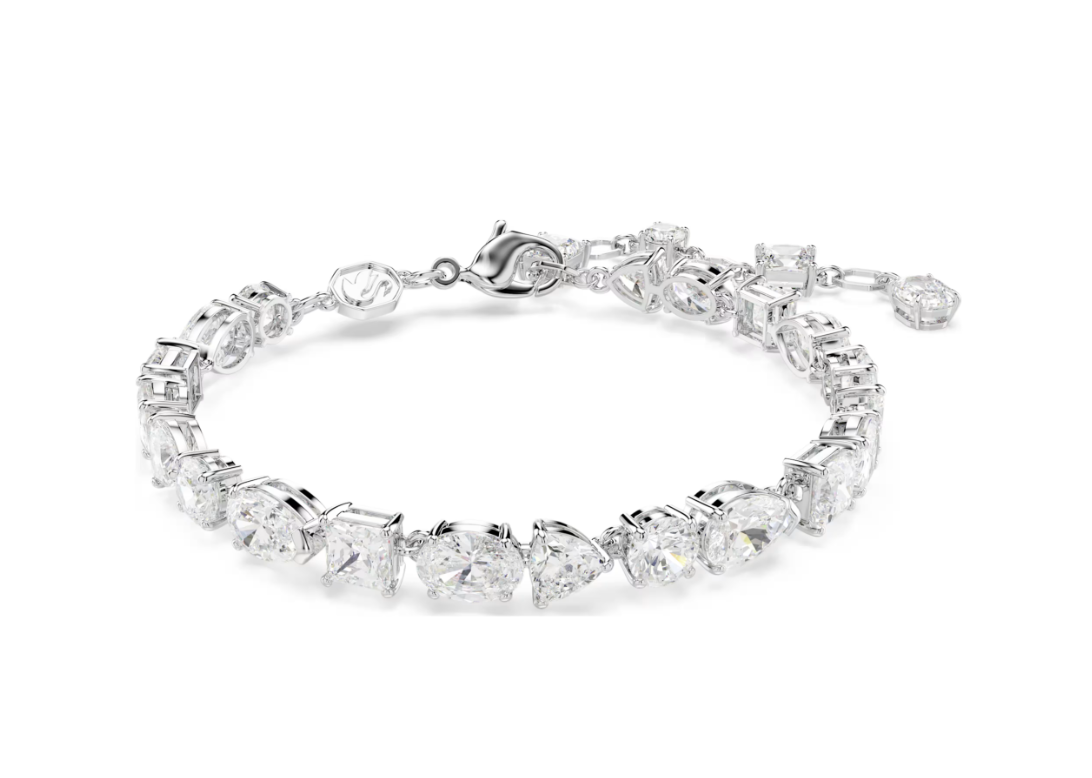 Swar*vski - Mesmera bracelet Mixed cuts, White, Rhodium plated - 5731959