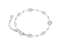Swar*vski - Imber bracelet Round cut, White, Rhodium plated - 5696079