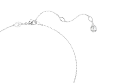 Swar*vski - Una Angelic Y pendant Round cut, White, Rhodium plated - 5733067