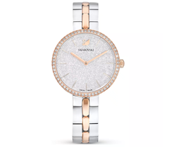 Swar*vski - Cosmopolitan watch Swiss Made, Metal bracelet, White, Mixed metal finish - 5644081