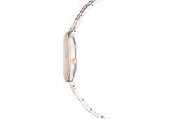 Swar*vski - Cosmopolitan watch Swiss Made, Metal bracelet, White, Mixed metal finish - 5644081