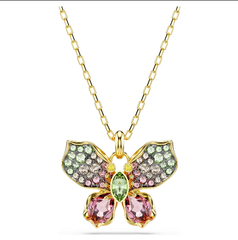Swar*vski - Idyllia pendant Mixed cuts, Pavé, Butterfly, Multicoloured - 5709950