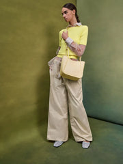 Charles & Ke*th -  Mini Lyla Tubular Tote Bag - CREAM