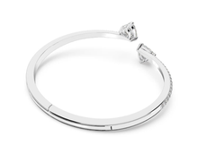 Swar*vski - Mesmera bangle Heart, White, Rhodium plated - 5518814