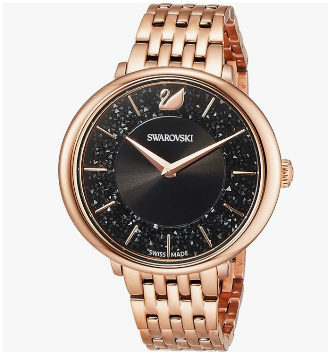 Swar*vski - CRYSTALLINE CHIC 5544587 Women's Dress Watch Rose Gold - 5544587