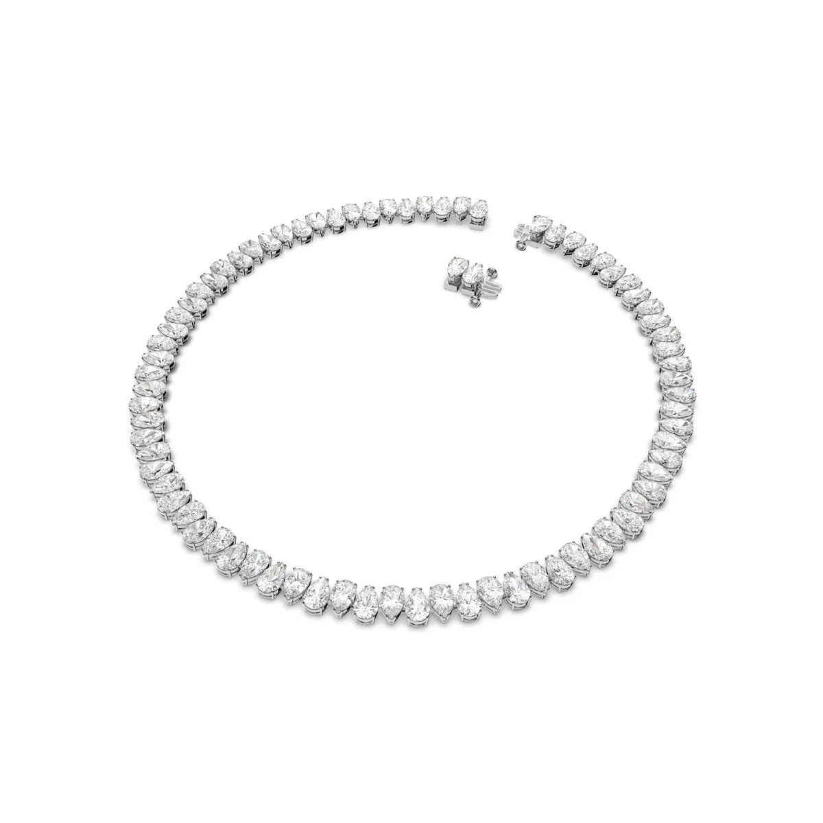 Swar*vski - Pear Cut Zirconia Millenia Necklace - 5598362