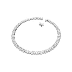 Swar*vski - Pear Cut Zirconia Millenia Necklace - 5598362
