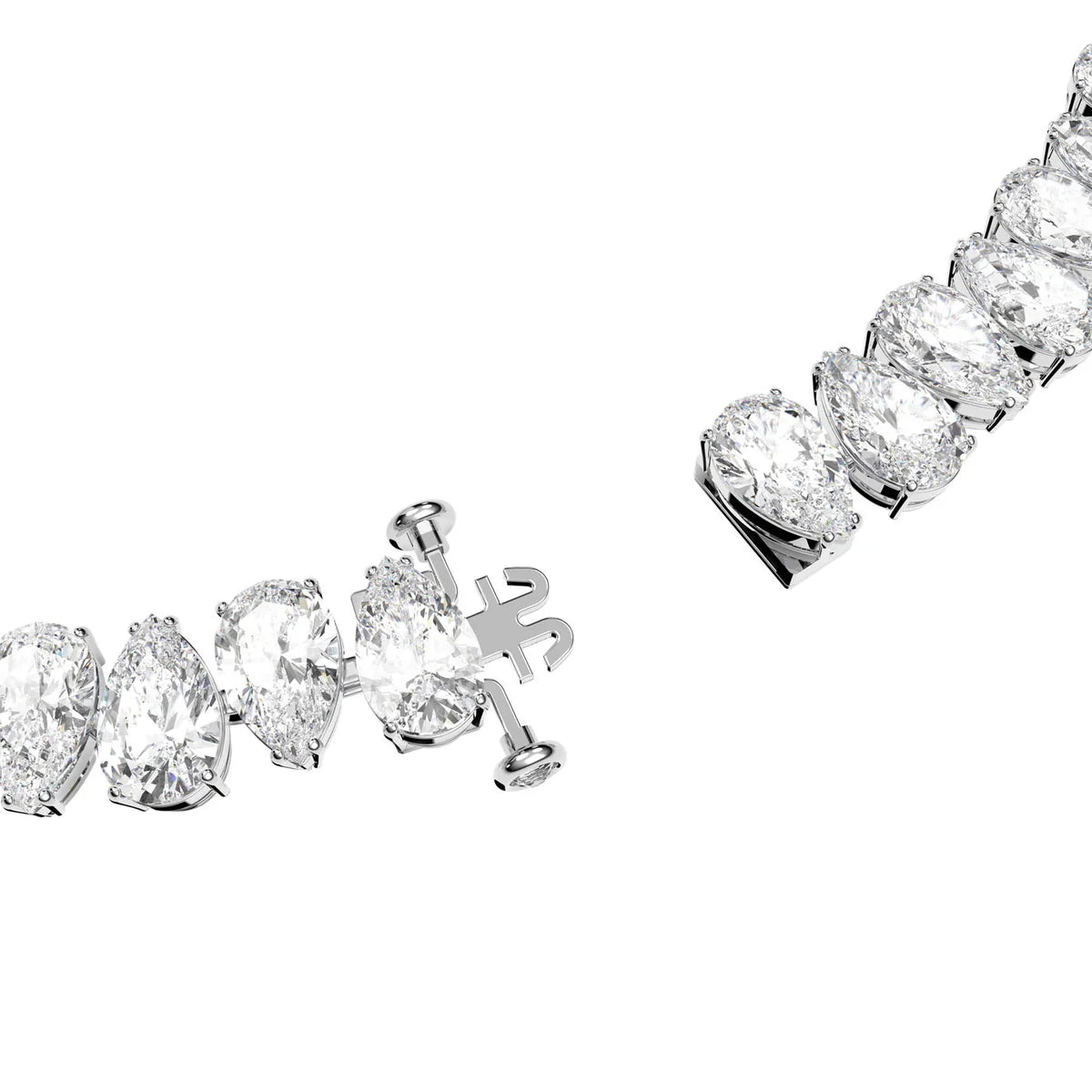Swar*vski - Pear Cut Zirconia Millenia Necklace - 5598362