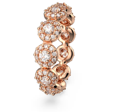 Swar*vski - Una Angelic ring Round cut, White, Rose gold-tone plated - 5642615