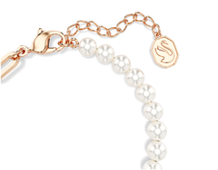 Swar*vski - Teddy bracelet Crystal pearl, Bear, Pink, Rose-Gold - 5669169