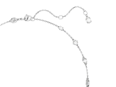 Swar*vski - Mesmera necklace Mixed cuts, Scattered design, White, Rhodium plated - 5676989