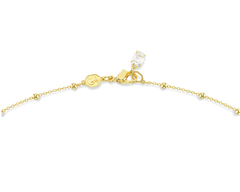 Swar*vski - Imber strandage Round cut, White, Gold-tone plated - 5680091