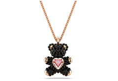 Swar*vski - Teddy pendant Teddy, Black, Rose gold-tone plated - 5693623