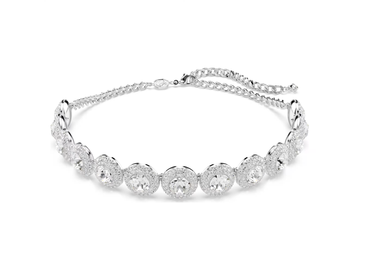 Swar*vski - Una Angelic choker White, Rhodium plated - 5733194
