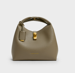 Charles & Ke*th - Chance Turn-Lock Bucket Bag - Deep Olive