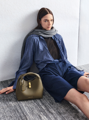 Charles & Ke*th - Chance Turn-Lock Bucket Bag - Deep Olive