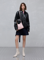 Charles & Ke*th - Edna Bucket Bag - Cotton Candy Pink