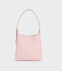 Charles & Ke*th - Edna Bucket Bag - Cotton Candy Pink