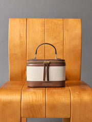 Charles & Ke*th - Enola Top Handle Vanity Bag - Chocolate