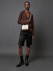 Charles & Ke*th - Enola Top Handle Vanity Bag - Cream