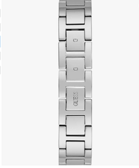 GU*SS - Silver-Tone Crystal Triangle Analog Watch - GW0644L1