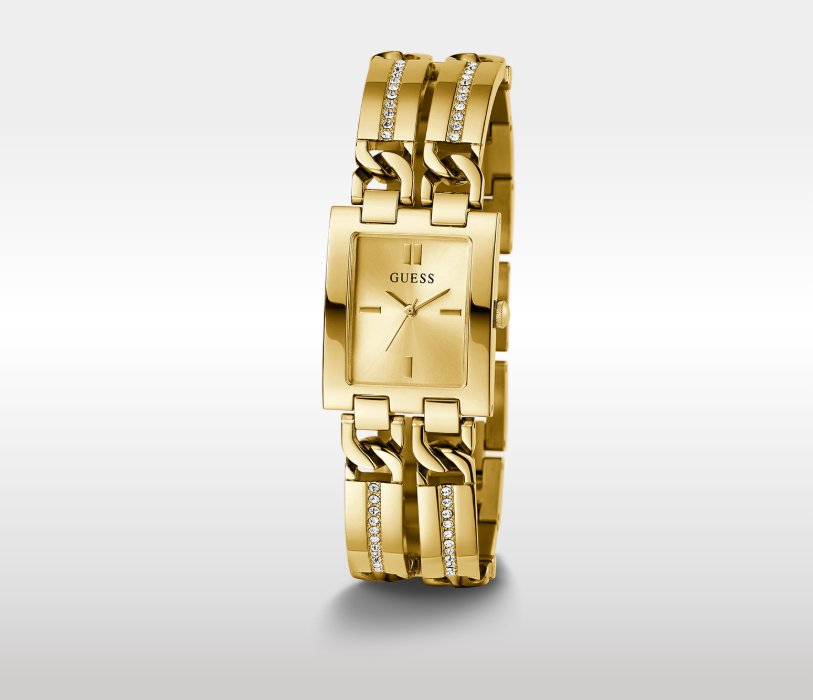 GU*SS -  Ladies Gold Tone Analog Watch - GW0668L2