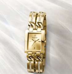 GU*SS -  Ladies Gold Tone Analog Watch - GW0668L2