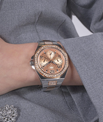 GU*SS - Ladies 2-Tone Multi-function Watch - GW0777L3