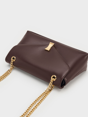 Charles & Ke*th - Lilibet Chain-Strap Bag - Plum